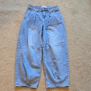 Light Blue Barrel Women's Jeans